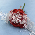 Lebar Blush Lce Ribbon Crochet Lace Trim